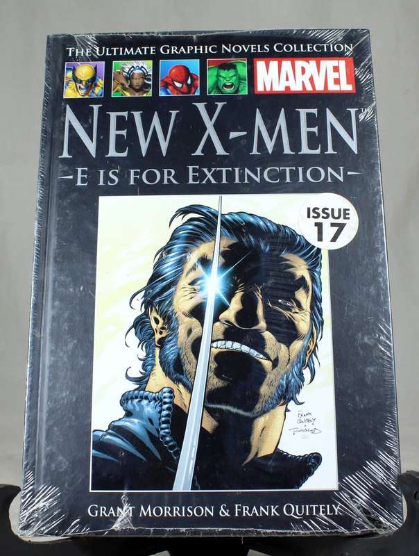 MARVEL`S-THE ULTIMATE GRAPHIC NOVELS COLLECTION-X-MEN: E IS FOR EXTINCTION-BID NOW