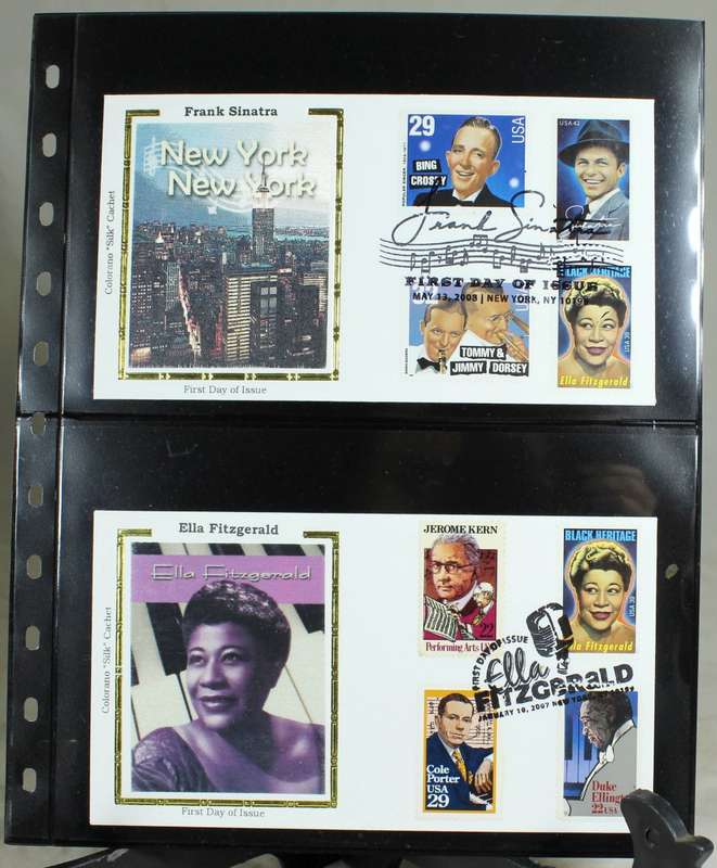 FDC - Collection of 120 music themed covers - opera, rock, classical & more