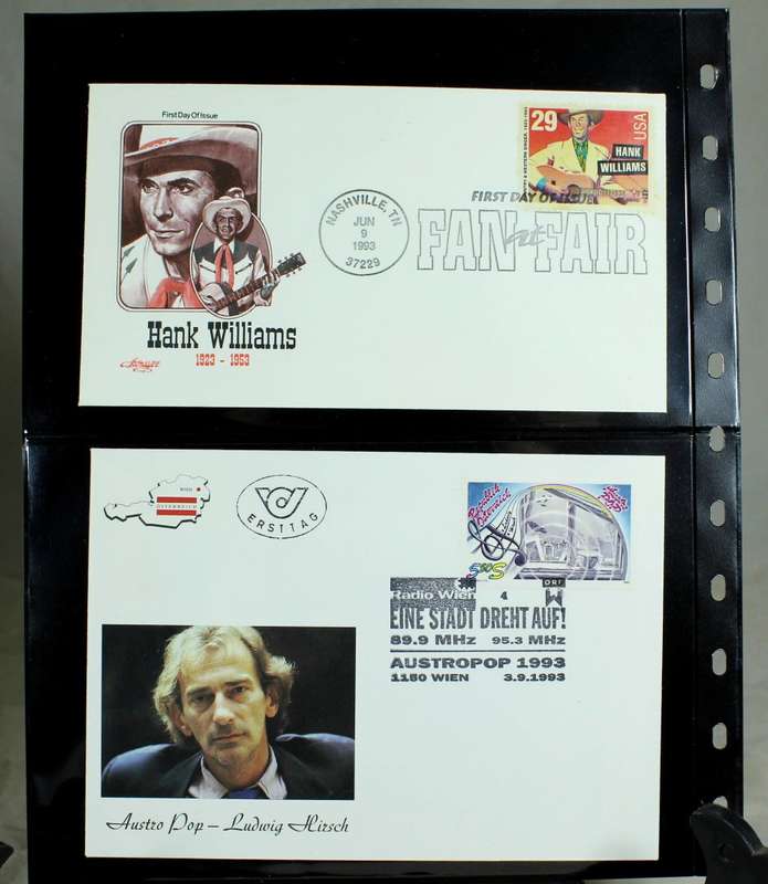 FDC - Collection of 120 music themed covers - opera, rock, classical & more