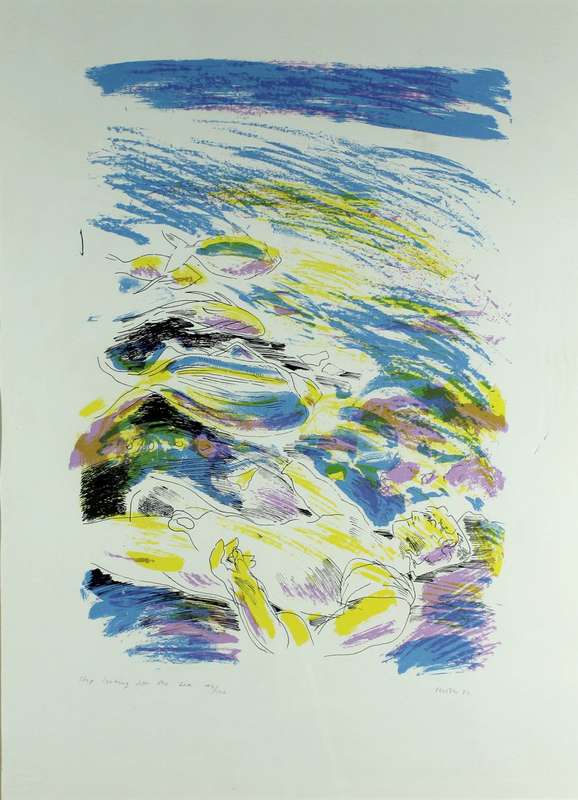 Andrew Verster - stop looking for me Leo - limited edition print