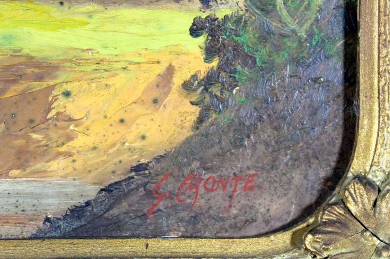 G Cronje - Mountain landscape
