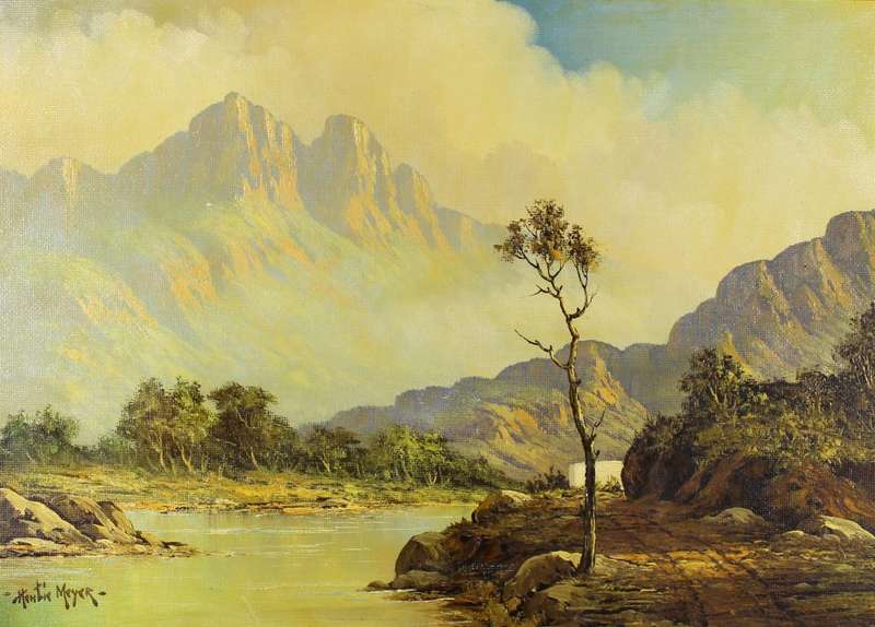 Hentie Meyer - Cape landscape