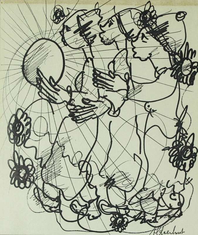F Claerhout - Dancing figures