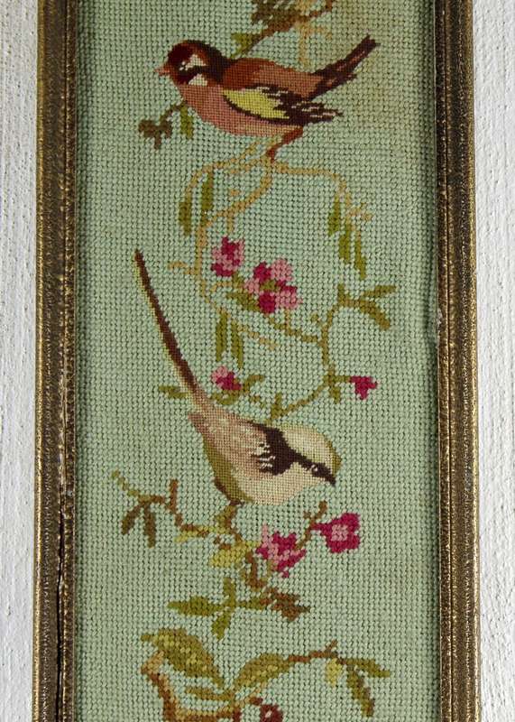 Very old bird tapestry - A beauty! - Low price - Bid now!