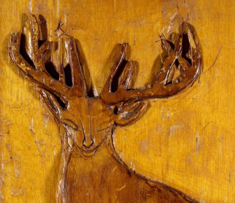 Wood carving