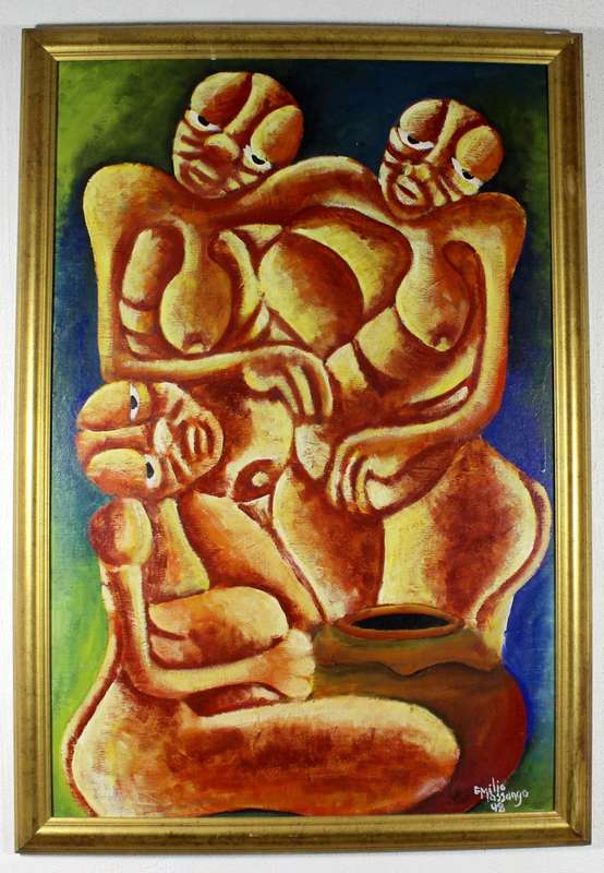 Emile Masjango - Abstract family