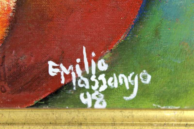 Emile Masjango - Abstract family