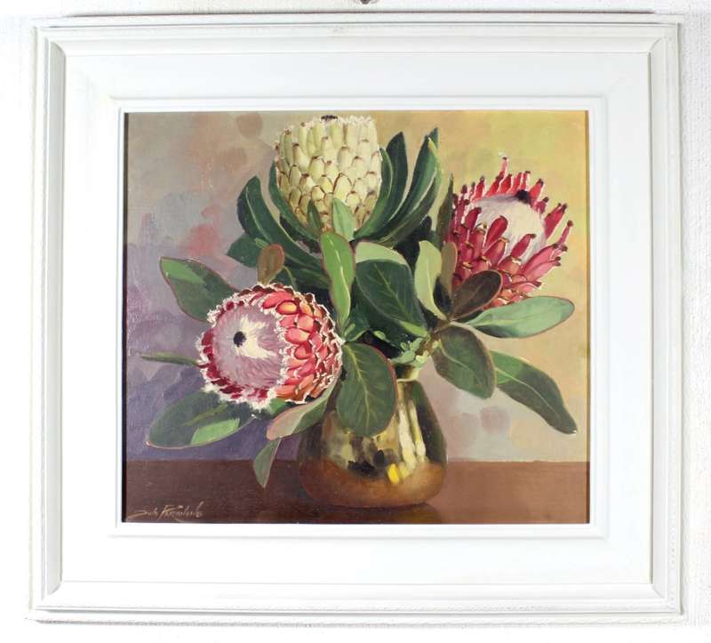 Dino Paravano - Protea's - Beautiful!! - Bid now! *Free courier!