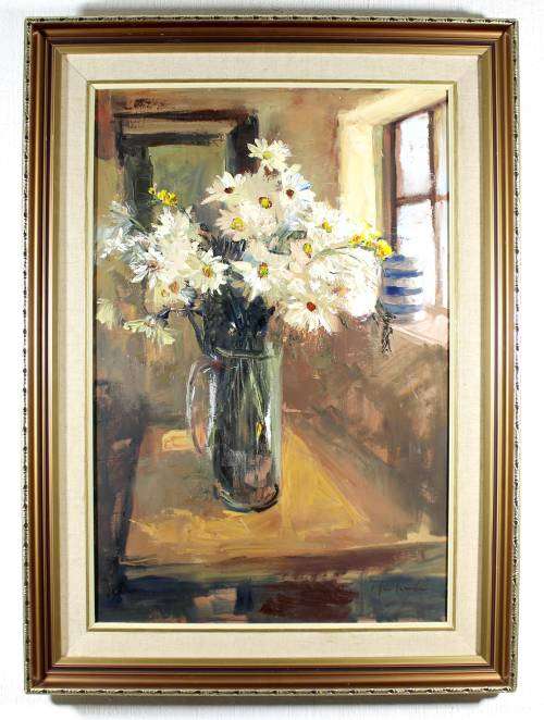 Marie Vermeulen Breedt - Still life flower arrangement - Investment art! - Bid now!! Free courier!