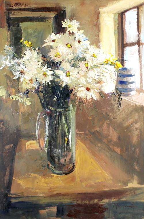 Marie Vermeulen Breedt - Still life flower arrangement - Investment art! - Bid now!! Free courier!