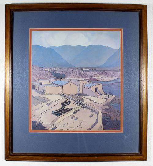 Pierneef - Station Panel - Hermanus, Cape Province