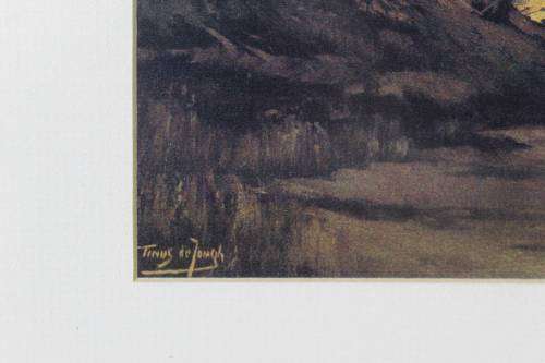 Tinus de Jongh - Mountain scene
