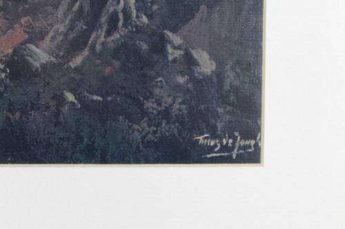 Tinus de Jongh - River in the woods