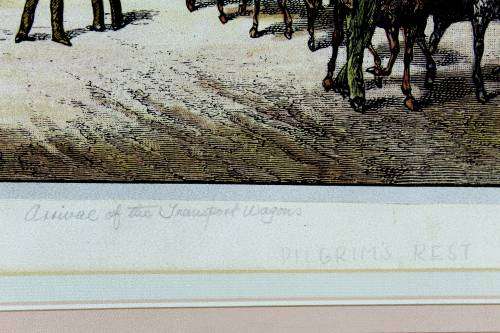 Illustrated London News 1889 - Arrival of the transport