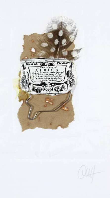 Three Bishoff mixed media miniature works