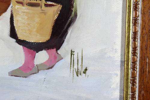 R Jiles - Ladies at the market