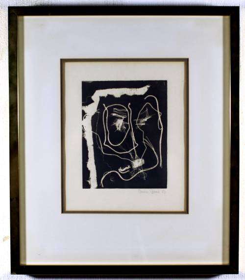 Bruce Dean - Abstract - Woodcut