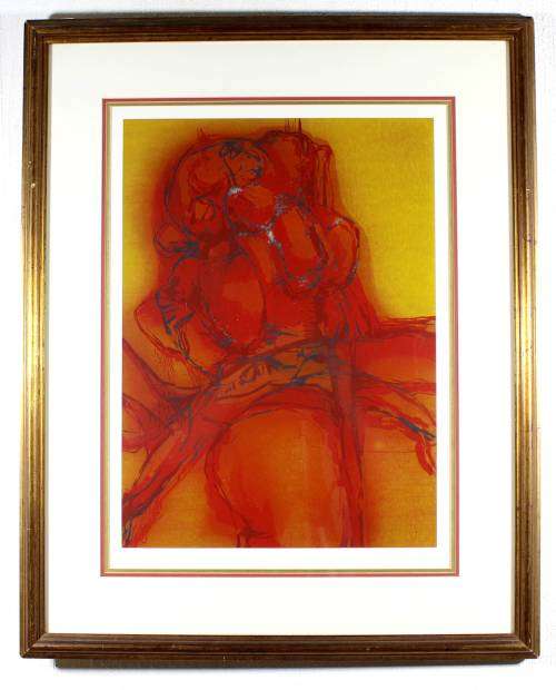 Fred Schimmel - Red abstract