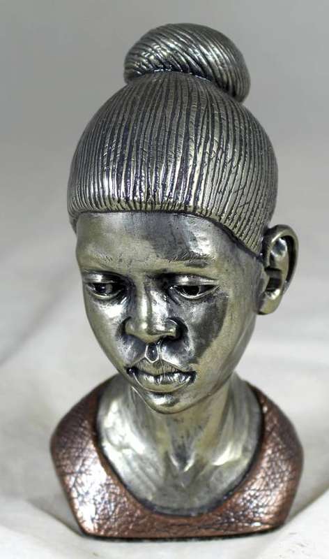 Casper Darare - Young Shona Girl - Posthumous Cold Casting