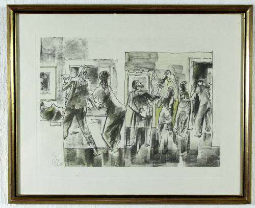 Ernest Ullman - Gallery opening