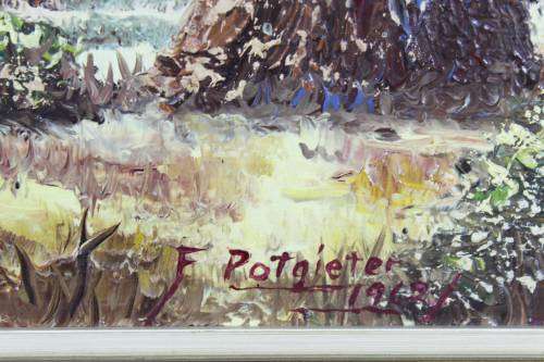F Potgieter - Baobab trees in a landscape