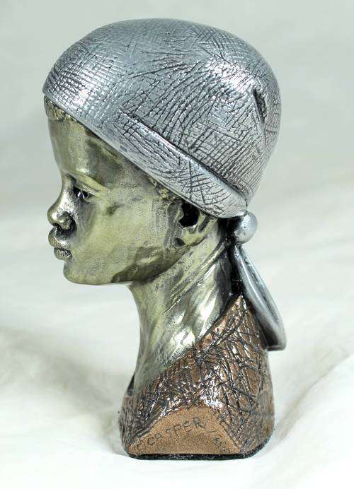 Casper Darare - Shona Kraal Head`s Wife - Posthumous Cold Casting