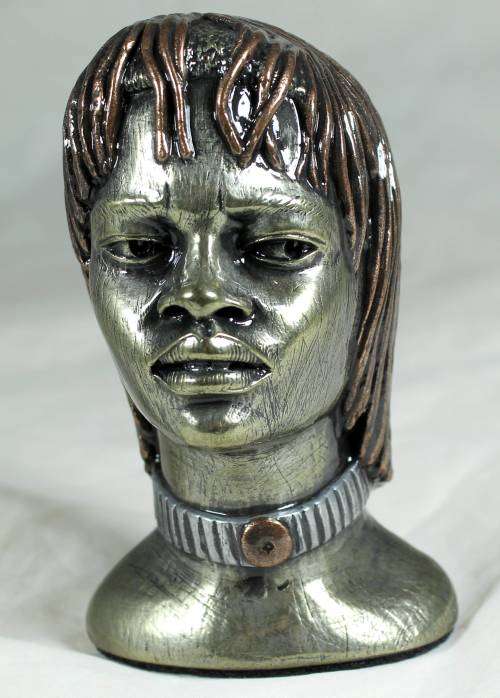 Casper Darare - Young Masai Warrior - Posthumous Cold Casting