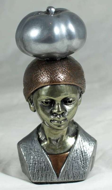 Casper Darare - Zulu Girl - Posthumous Cold Casting
