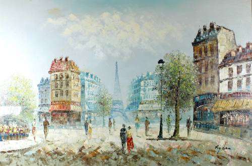 Mydan - Paris Street scene