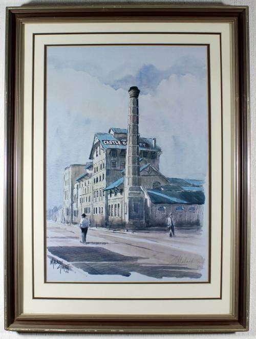 Malachi Smith - Castle Brewery Factory - Limited edition signed print - Beautiful!! - Bid now!!
