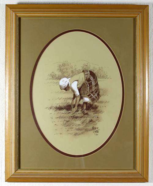 Malachi Smith - Woman working in the field