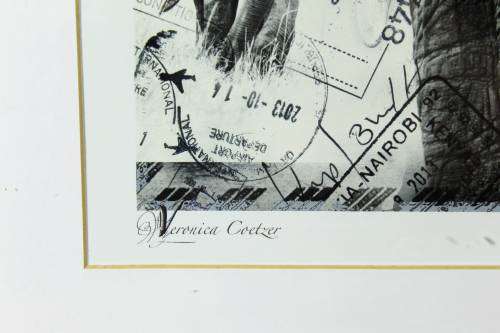 Veronica Coetzer - Postcards from Africa - Elephant