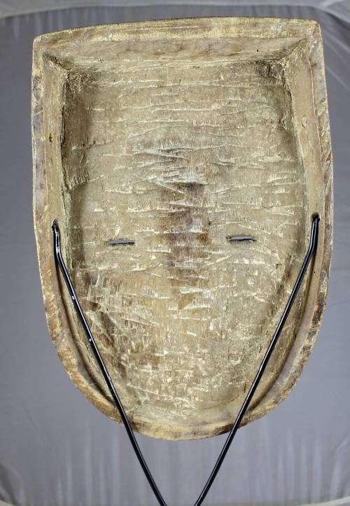 Vintage African Mask On Stand