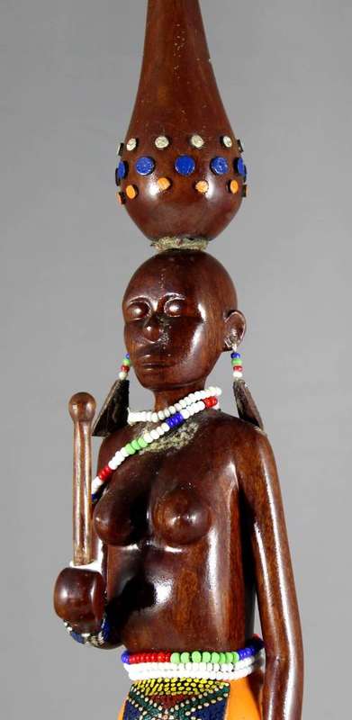 HR Mbhele - Woman Carrying Pot