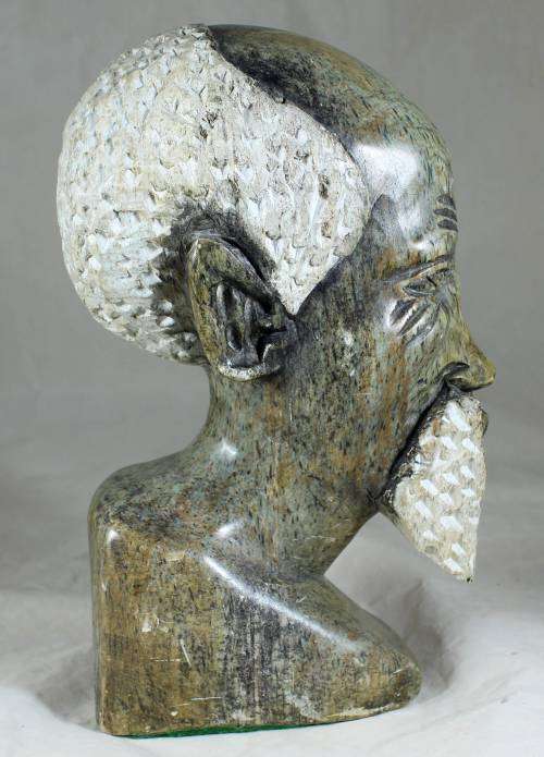 Stone Carving - Old Man