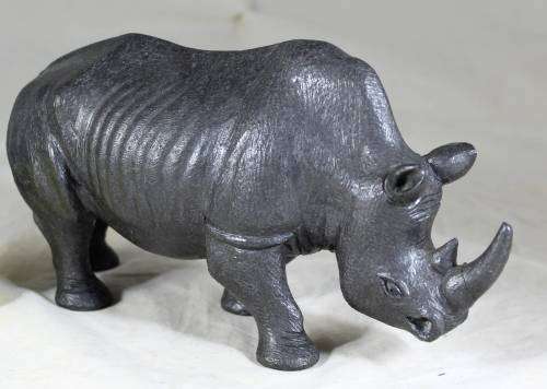 MR Mbhele - Cast Metal Rhino