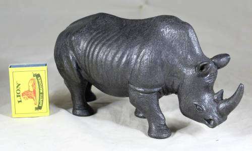 MR Mbhele - Cast Metal Rhino