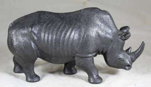 MR Mbhele - Cast Metal Rhino
