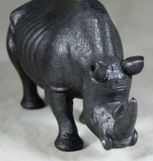MR Mbhele - Cast Metal Rhino