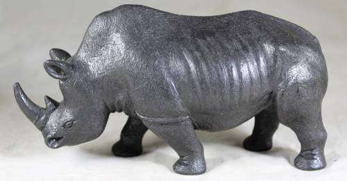 MR Mbhele - Cast Metal Rhino