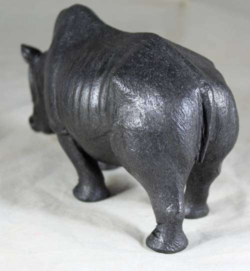MR Mbhele - Cast Metal Rhino