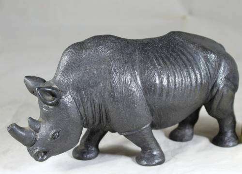 MR Mbhele - Cast Metal Rhino
