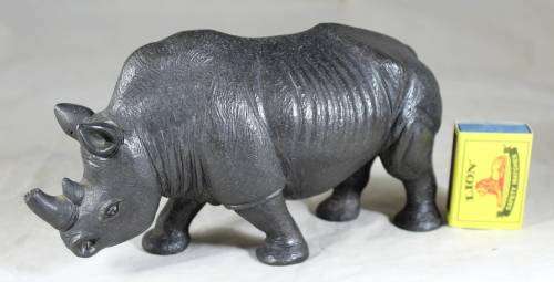 MR Mbhele - Cast Metal Rhino