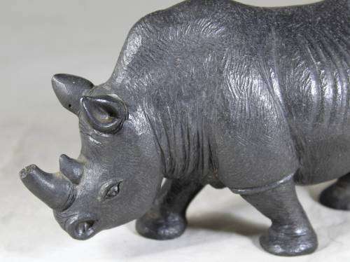 MR Mbhele - Cast Metal Rhino