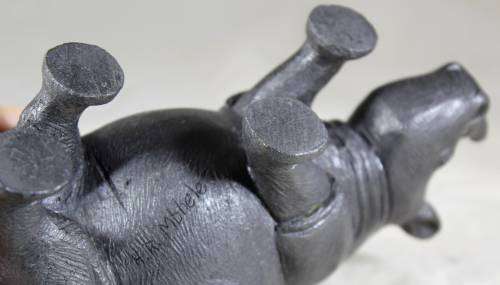 MR Mbhele - Cast Metal Rhino