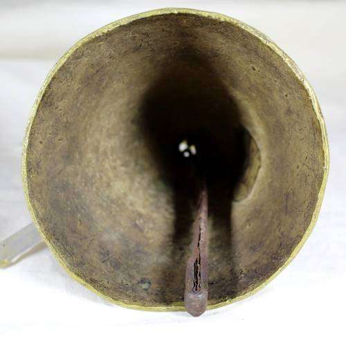 Cast Metal Bell on Stand
