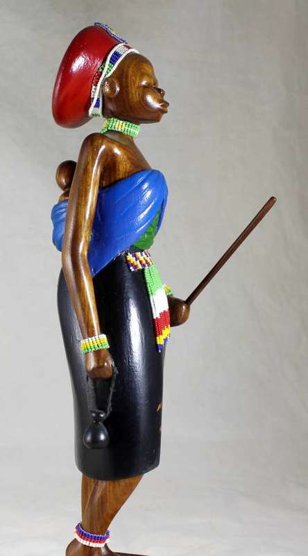 HR Mbhele - Traditional Mother and Child Carrying Stick