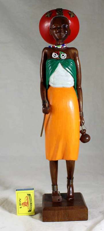 HR Mbhele - Mother and Child Carrying Water Bottle