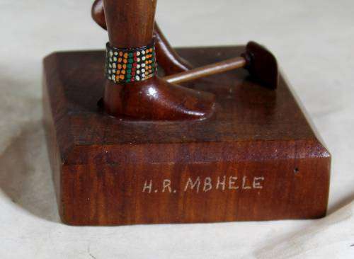 HR Mbhele - Mother and Child Carrying Water Bottle