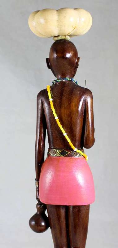 HR Mbhele - Traditional Woman Carrying Pumpkin